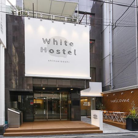 White Hostel Shinsaibashi Ōsaka Exterior foto